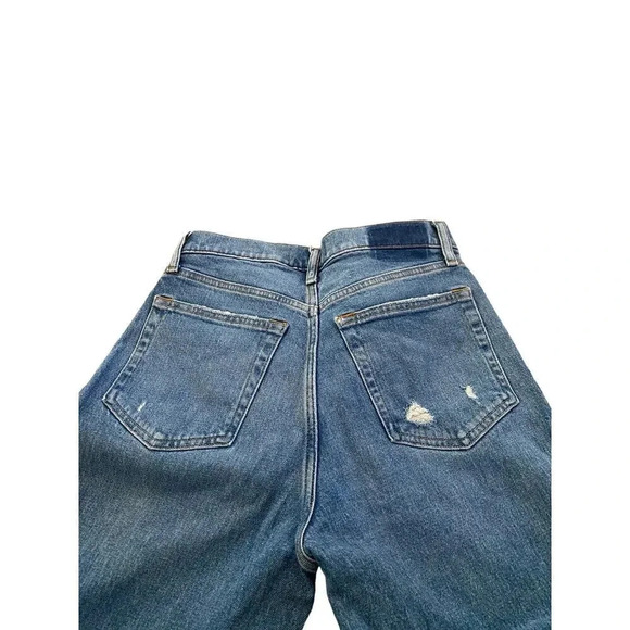 Abercrombie & Fitch The 90s Straight Ultra High Rise Denim Jeans Size 28/6s - Picture 7 of 7